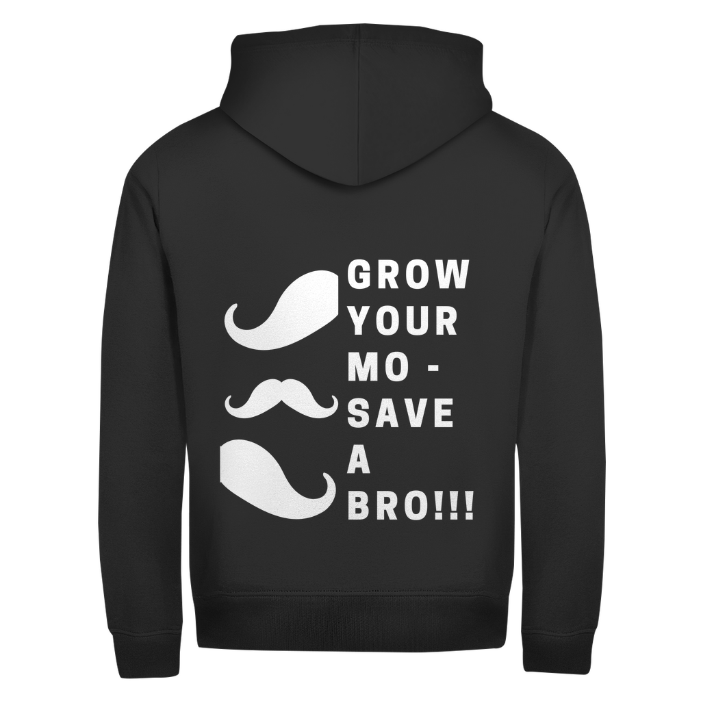 Unisex Zipper GROW YOUR MO