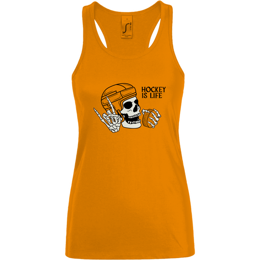 Ladies Tank Top HOCKEY IS LIFE