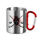 Edelstahltasse HOCKEY HEARTBEAT