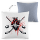 Kopfkissen zweifarbig HOCKEY HEARTBEAT