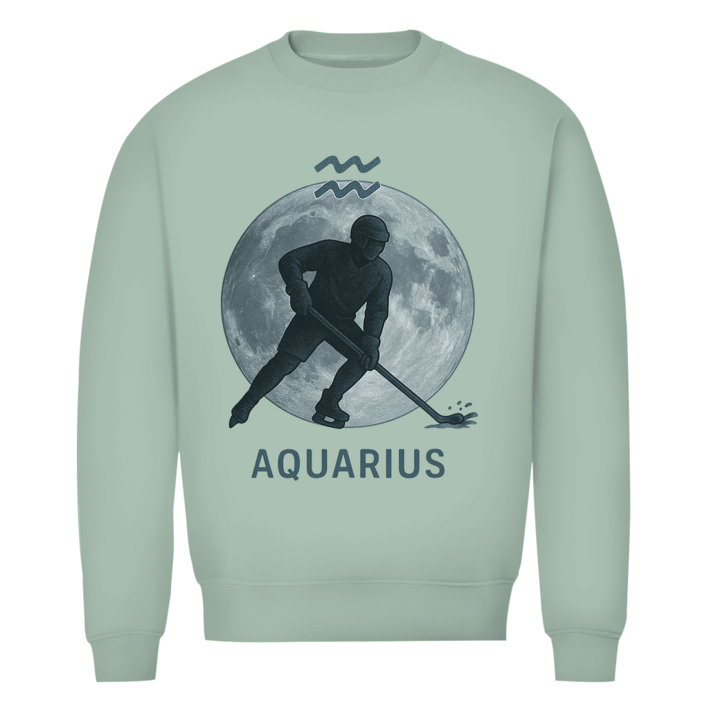 Unisex Sweatshirt STERNZEICHEN AQUARIUS / WASSERMANN