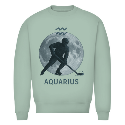 Unisex Sweatshirt STERNZEICHEN AQUARIUS / WASSERMANN