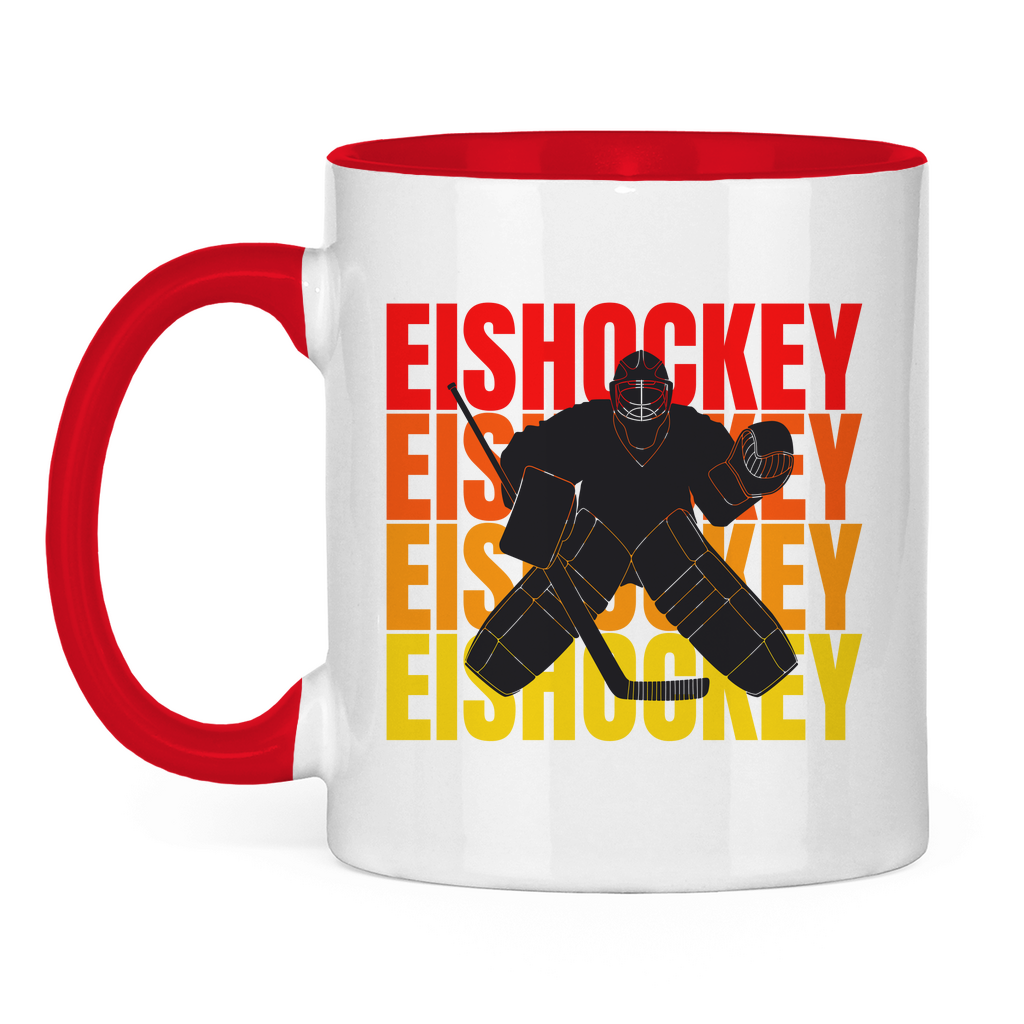 Tasse zweifarbig EISHOCKEY GOALIE