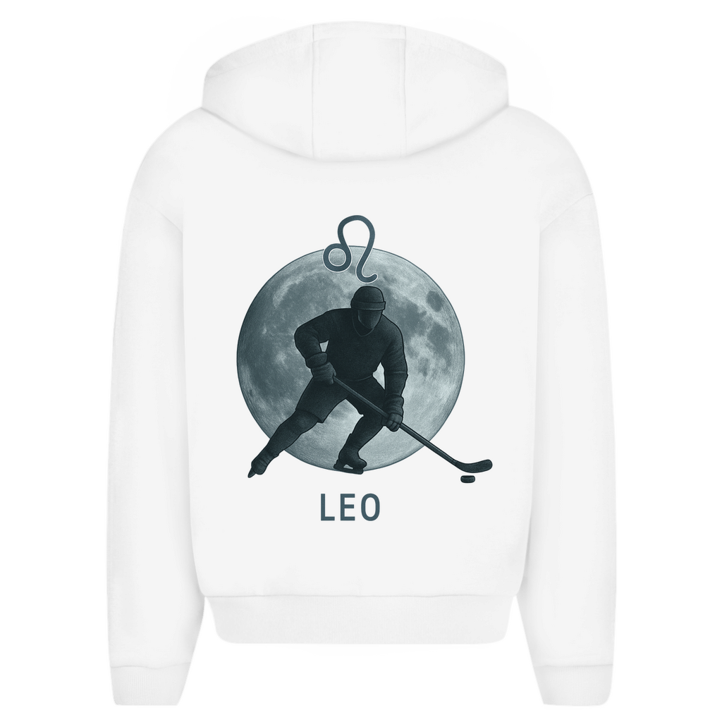 Oversize Zipper STERNZEICHEN LEO / LÖWE (front&back)