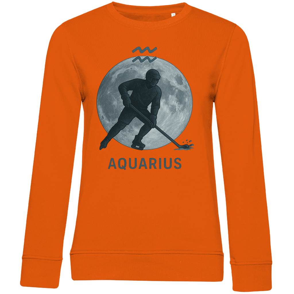 Ladies Sweatshirt STERNZEICHEN AQUARIUS / WASSERMANN