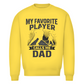 Unisex Sweatshirt HOCKEYDAD FAVORITE PLAYER