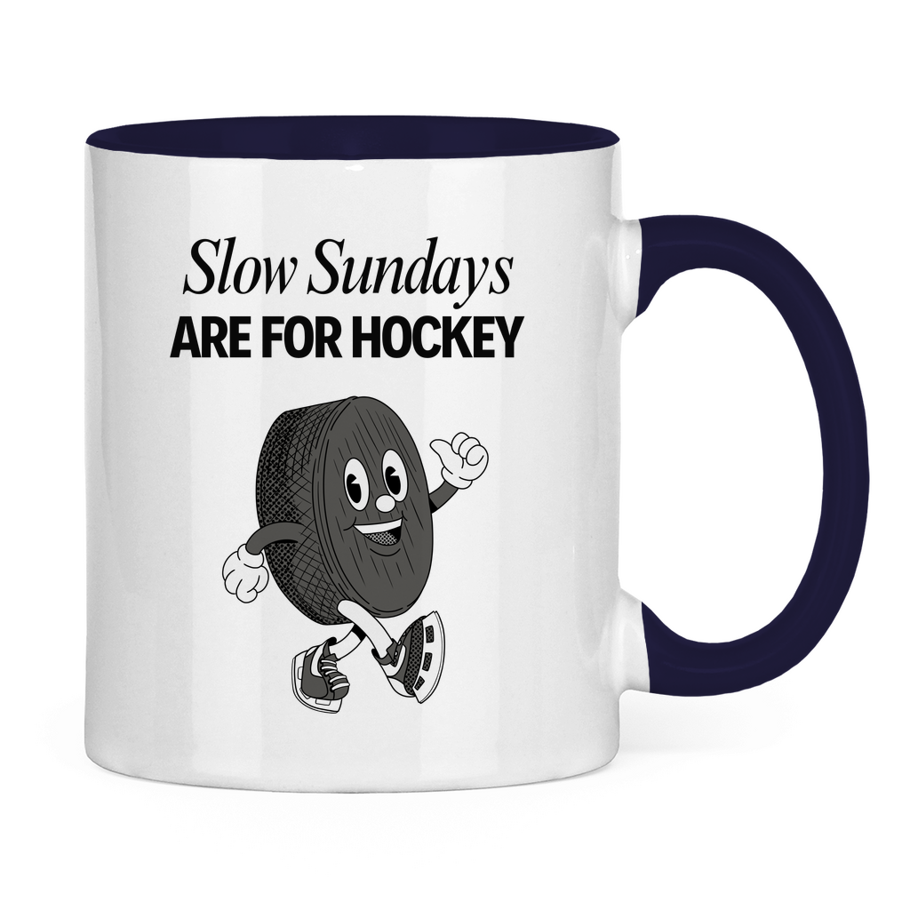 Tasse zweifarbig SLOW SUNDAYS