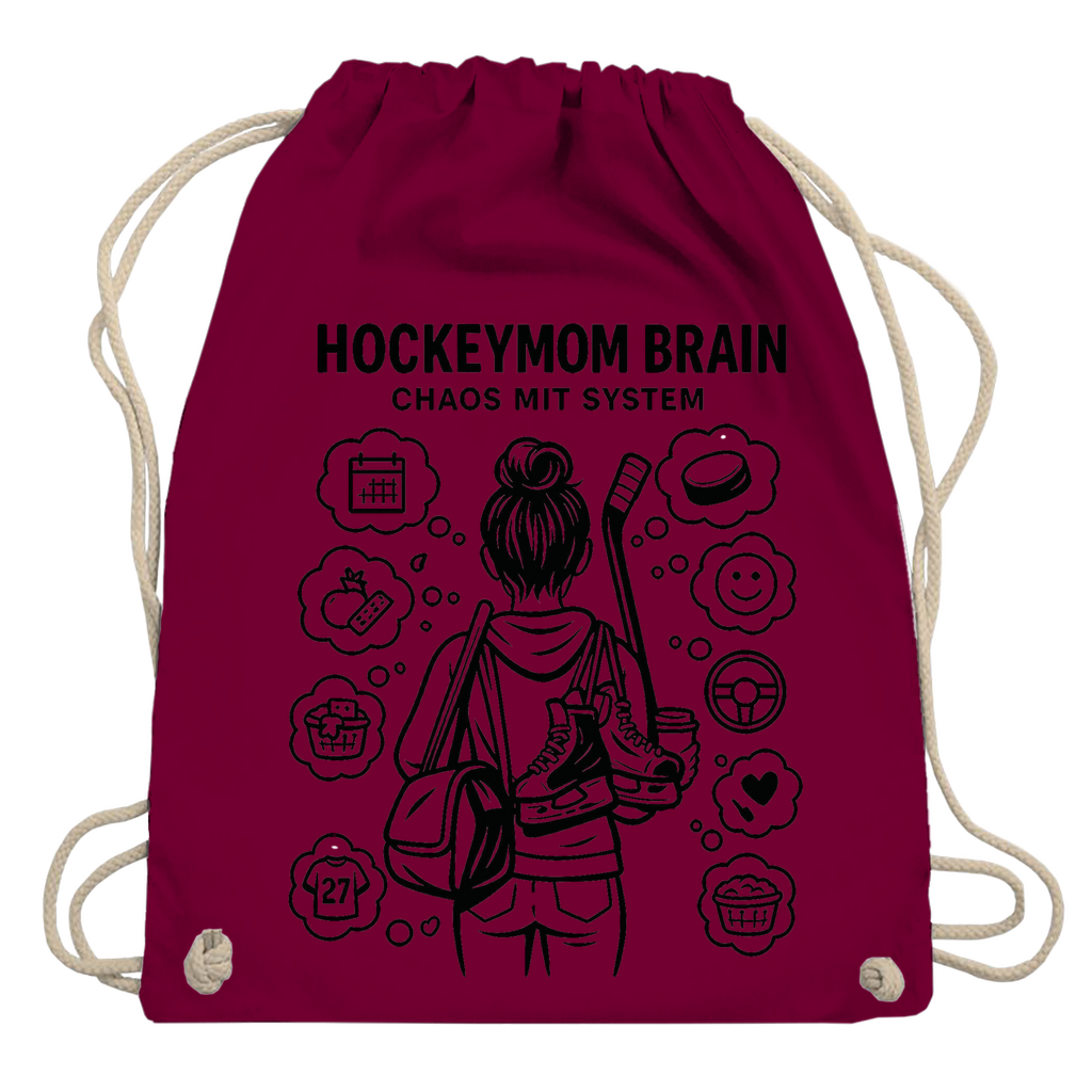 Turnbeutel HOCKEYMOM BRAIN