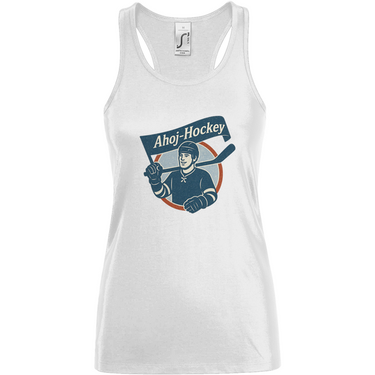 Ladies Tank Top AHOJ-HOCKEY VINTAGE