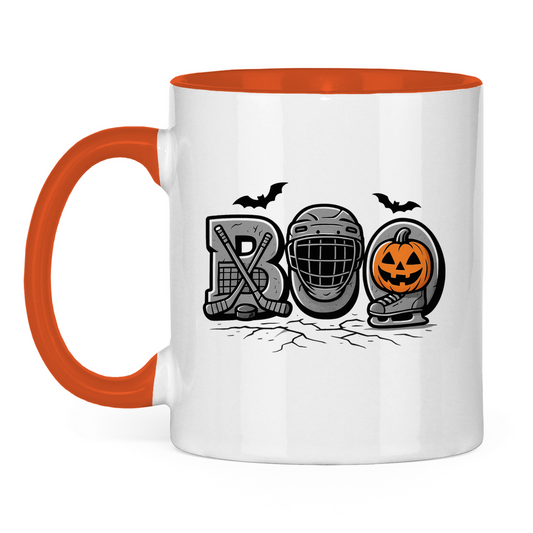 Tasse zweifarbig HALLOWEEN BOO 3D