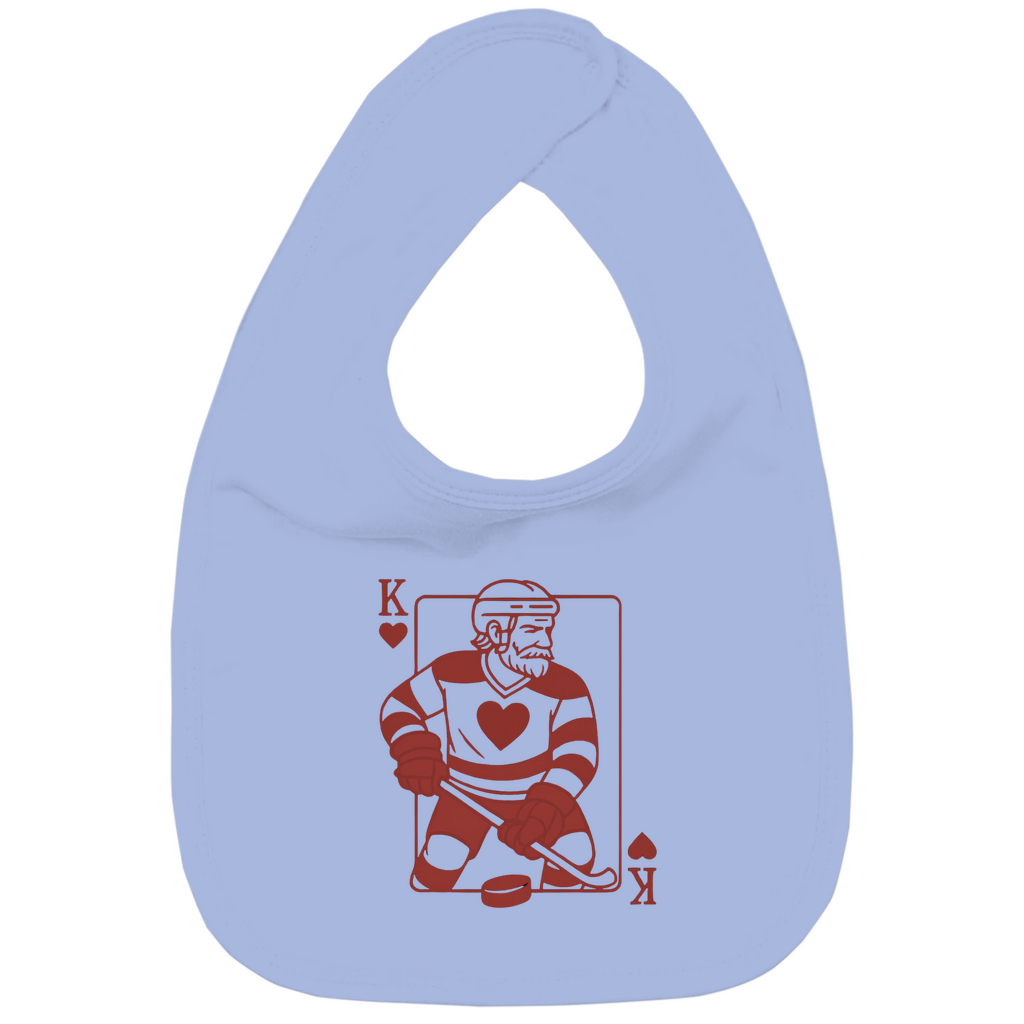Kinder Bio Lätzchen HOCKEY HERZKÖNIG