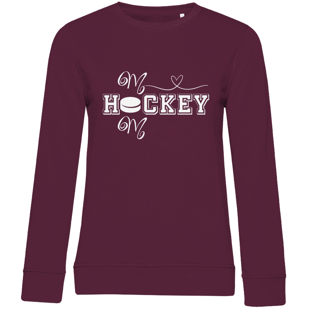 Ladies Sweatshirt HOCKEY MOM HEART