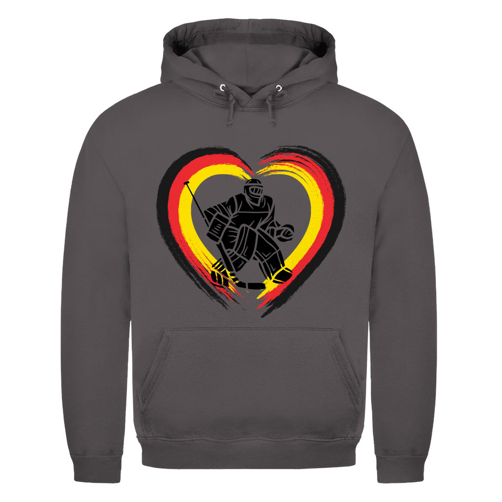 Unisex Hoodie HEART GERMANY GOALIE