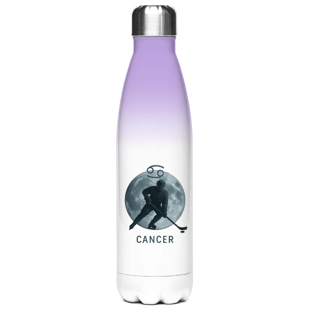 Edelstahl-Thermoflasche STERNZEICHEN CANCER / KREBS