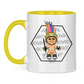 Tasse zweifarbig HOCKEYTROLL