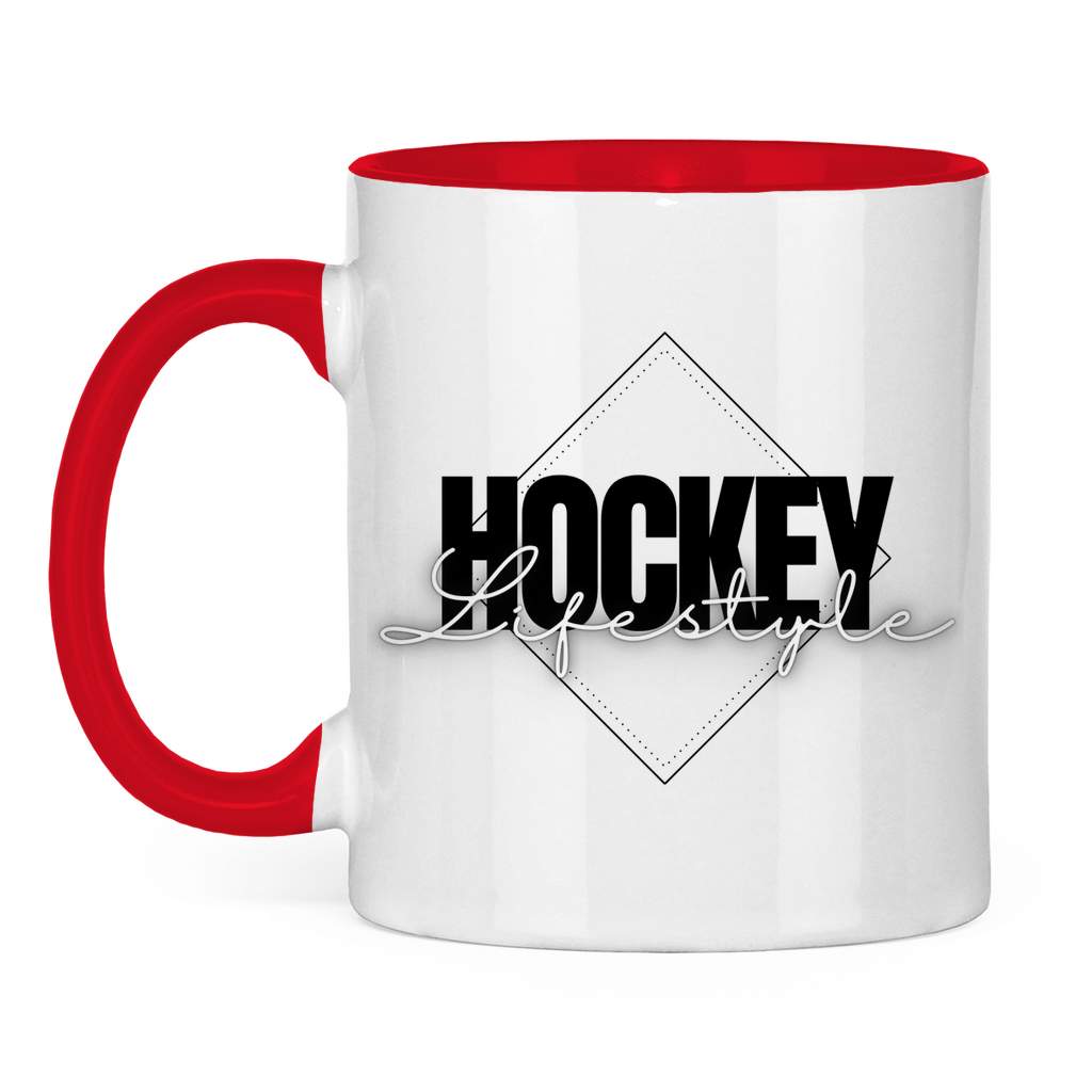 Tasse zweifarbig HOCKEY LIFESTYLE