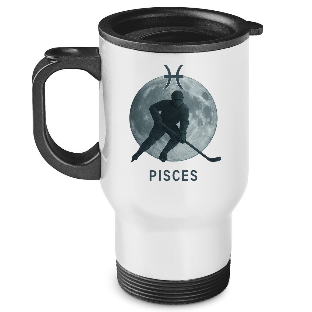 Edelstahl-Thermobecher STERNZEICHEN PISCES / FISCH