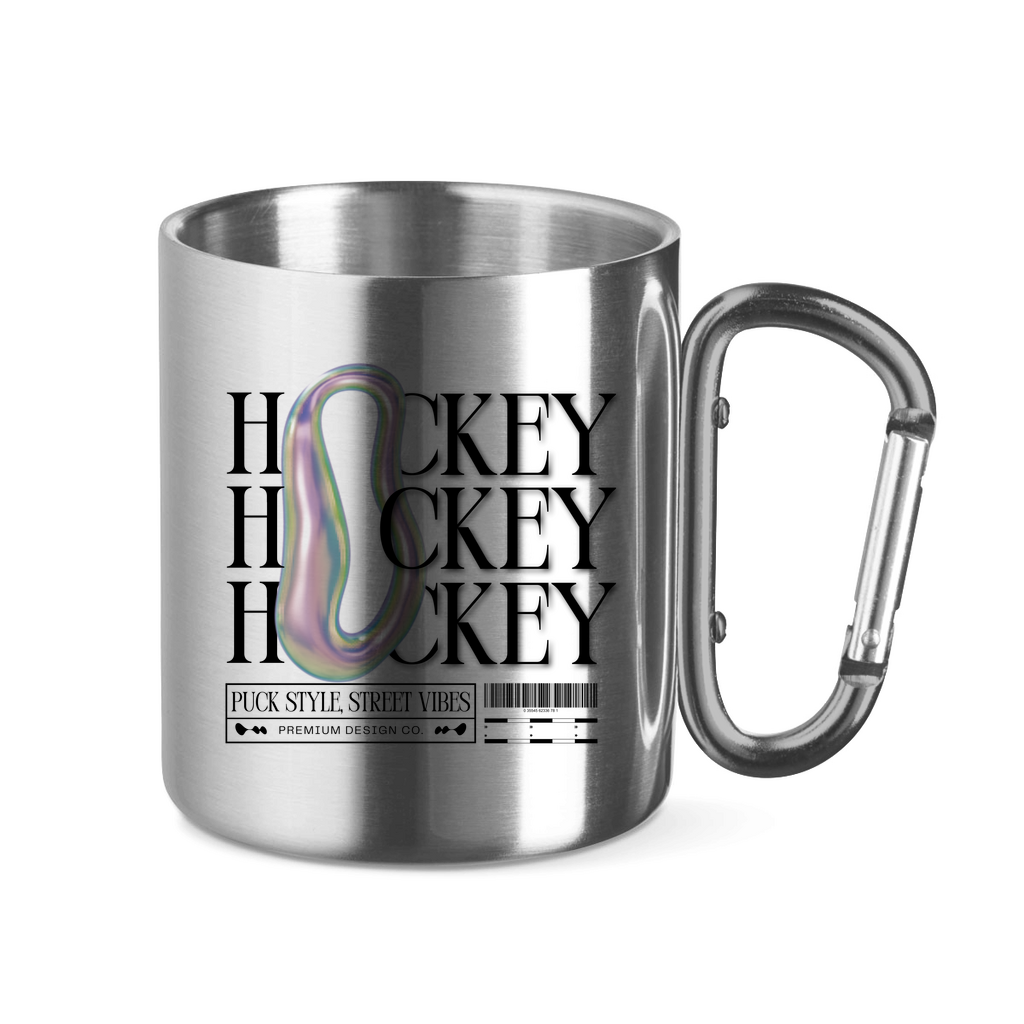 Edelstahltasse HOCKEY MODERN