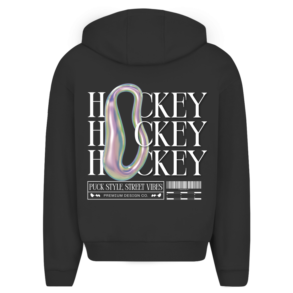 Oversize Zipper  HOCKEY MODERN (back)