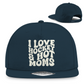 Snapback I LOVE HOCKEY & HOT MOMS