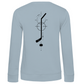 Ladies Sweatshirt HOCKEYSTICK MODERN (back)