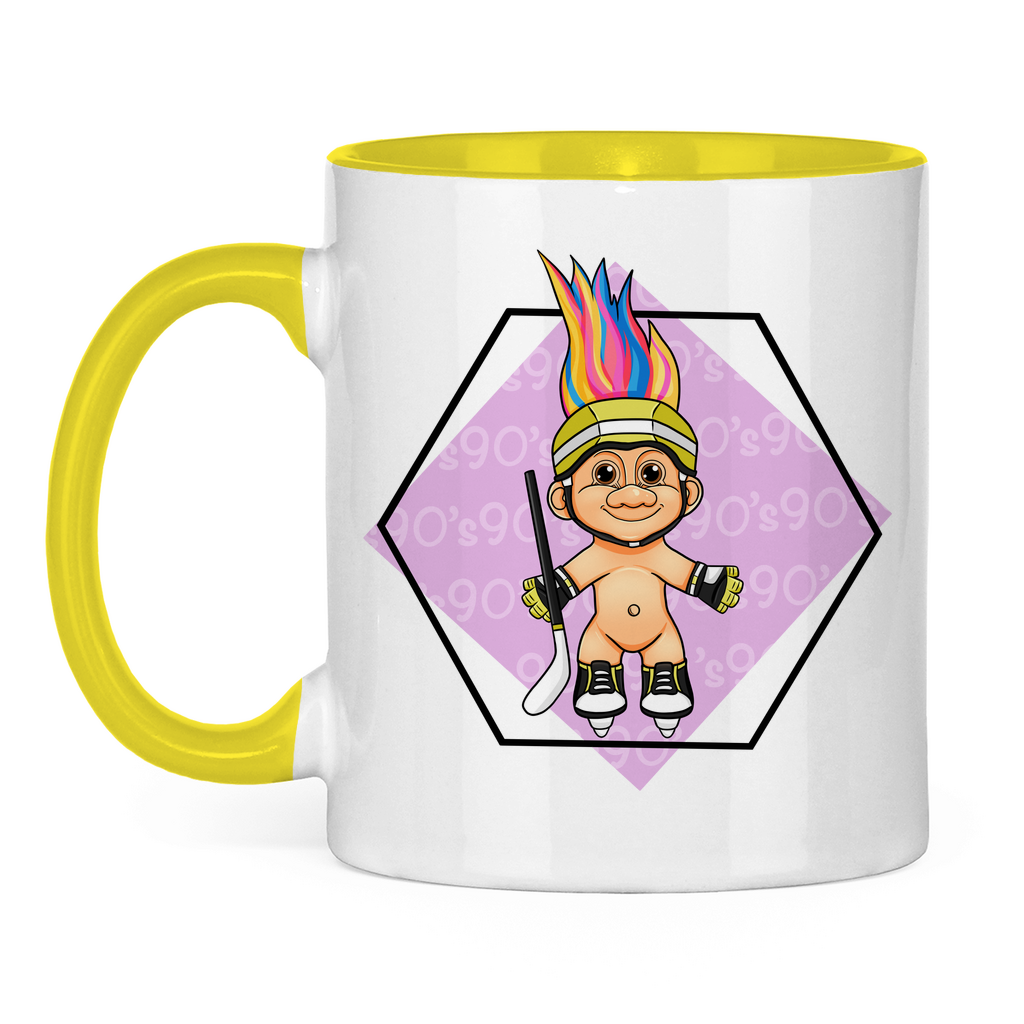 Tasse zweifarbig HOCKEYTROLL