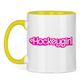 Tasse zweifarbig HOCKEYGIRL SCHRIFT