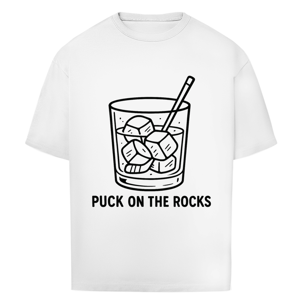 Oversize T-Shirt PUCK ON THE ROCKS