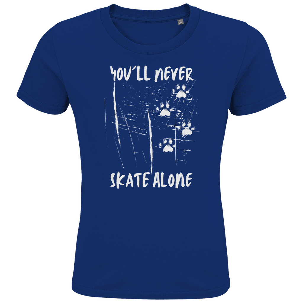 Kids T-Shirt NEVER SKATE ALONE