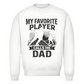 Unisex Sweatshirt HOCKEYDAD FAVORITE PLAYER