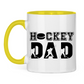 Tasse zweifarbig HOCKEYDAD SPIELER