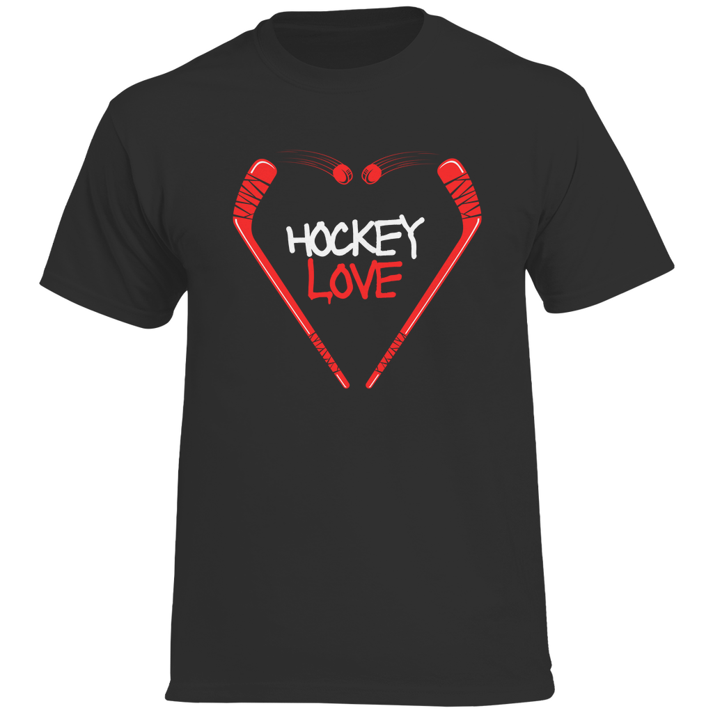 T-Shirt HOCKEYLOVE STICKHEART