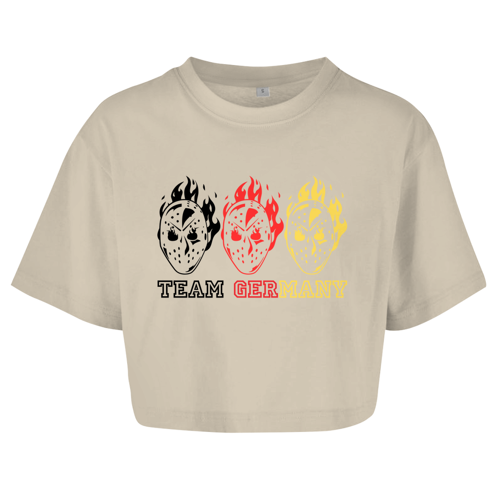 Ladies Crop Top TEAM GERMANY MASKE
