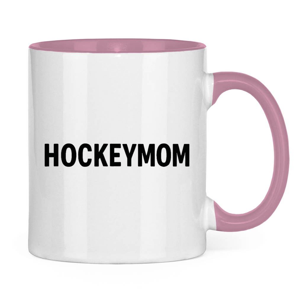 Tasse zweifarbig HOCKEYMOM BRAIN