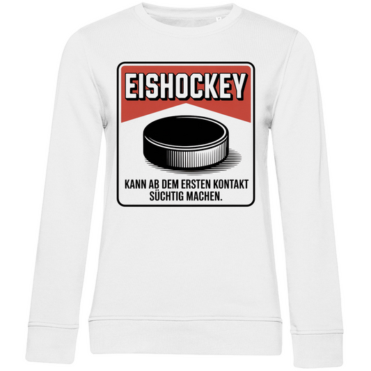 Ladies Sweatshirt EISHOCKEY ZIGARETTENSCHACHTEL
