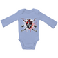 Babybody Langarm  HOCKEY HEARTBEAT