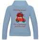 Ladies Hoodie DRIVING HOME (back)