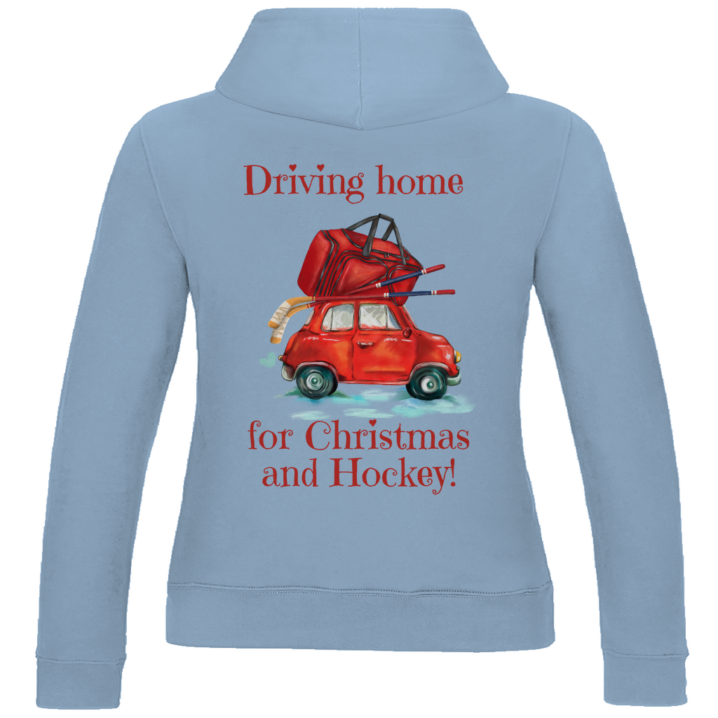 Ladies Hoodie DRIVING HOME (back)