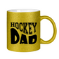 Glitzertasse HOCKEYDAD WAVE