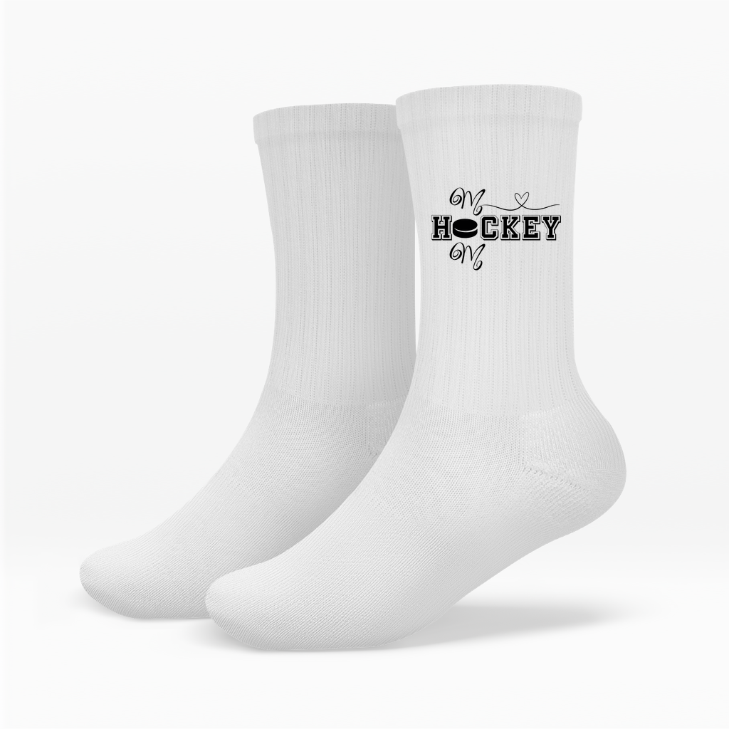 Socken HOCKEY MOM HEART