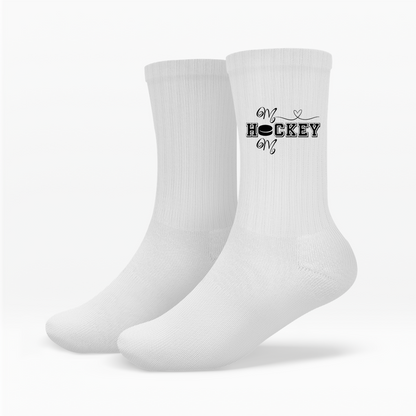 Socken HOCKEY MOM HEART