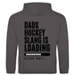 Unisex Hoodie DADS HOCKEYSLOGAN (back)