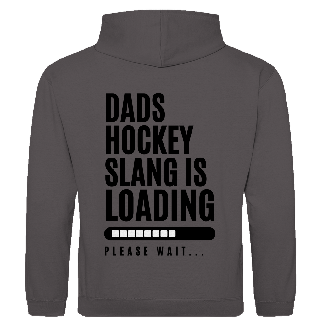 Unisex Hoodie DADS HOCKEYSLOGAN (back)