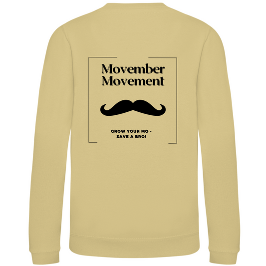 Kids Sweatshirt MOVEMBER MOVEMENT (back)