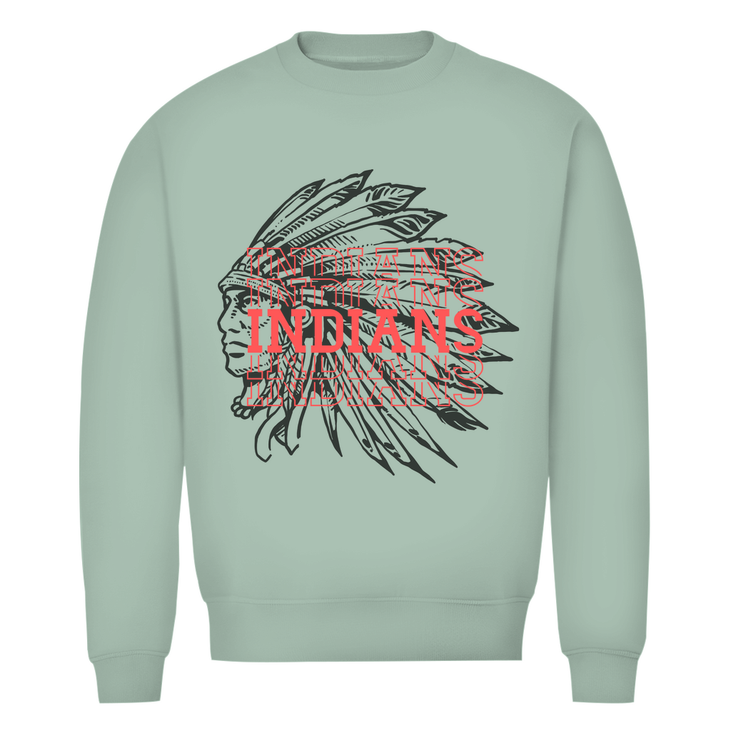 Unisex Sweatshirt INDIANS HEAD
