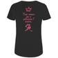 Ladies T-Shirt PRINCESS (front&back)