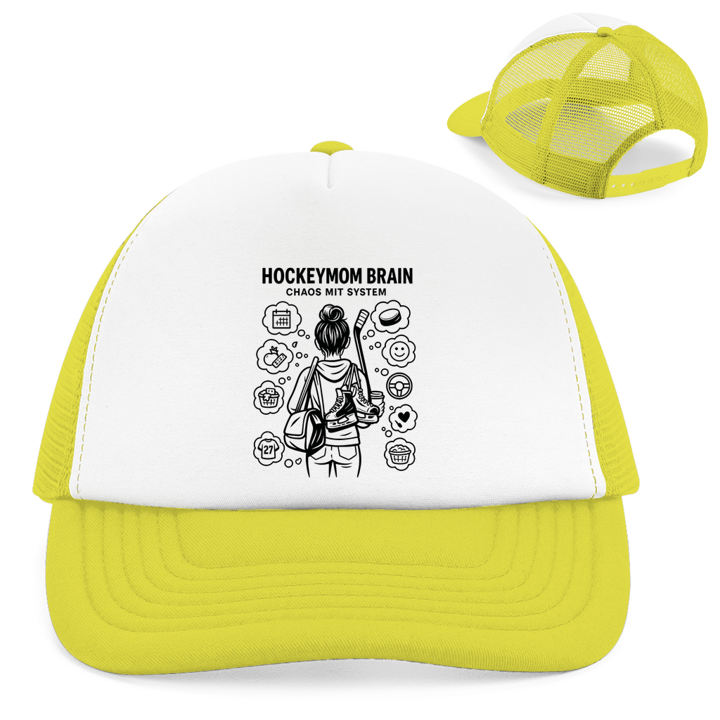 Retro Cap HOCKEYMOM BRAIN