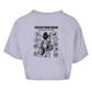 Ladies Crop Top HOCKEYMOM BRAIN (front&back)