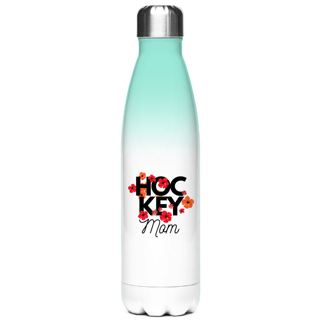 Edelstahl-Thermoflasche HOCKEY MOM FLOWERS