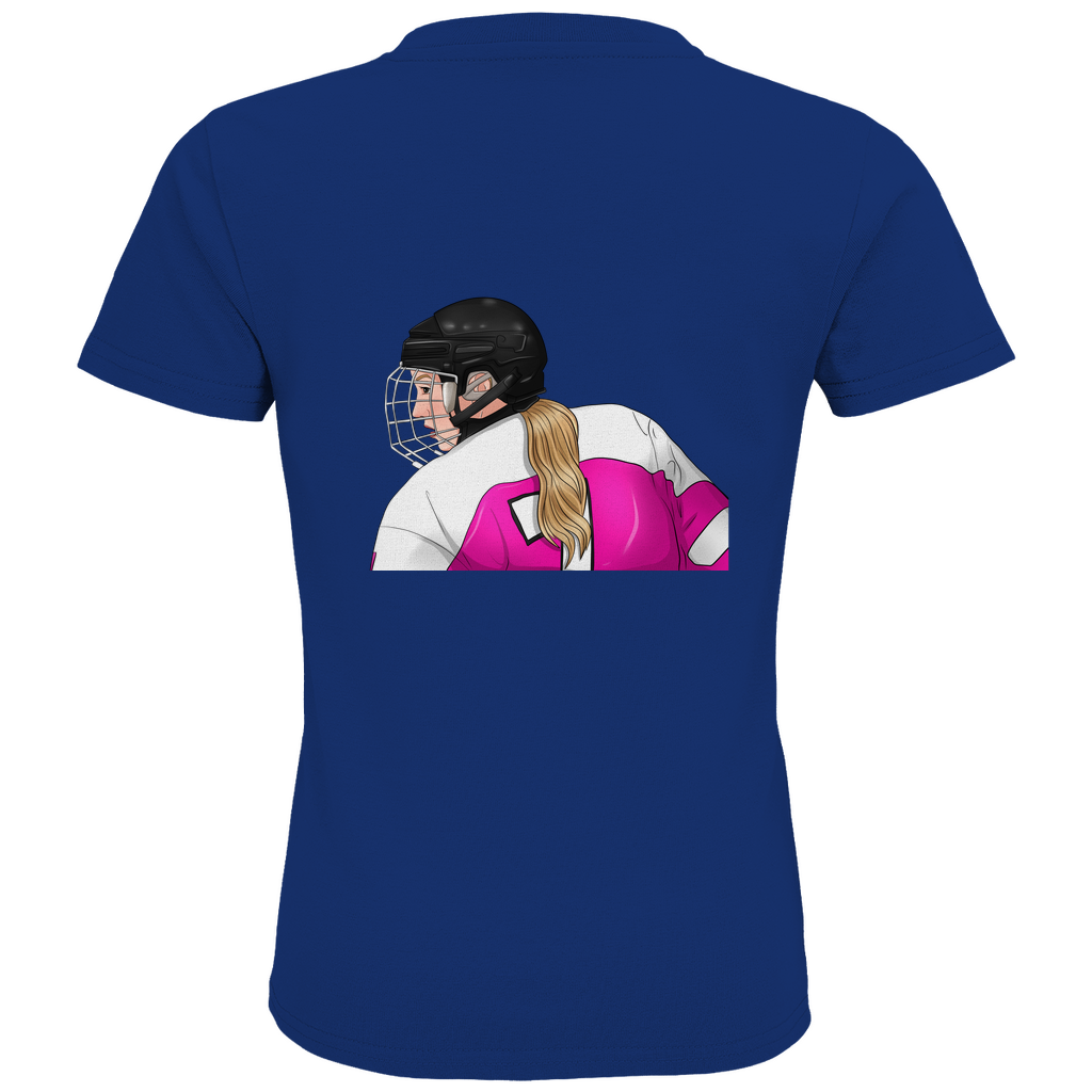 Kids T-Shirt HOCKEYGIRL (front&back)
